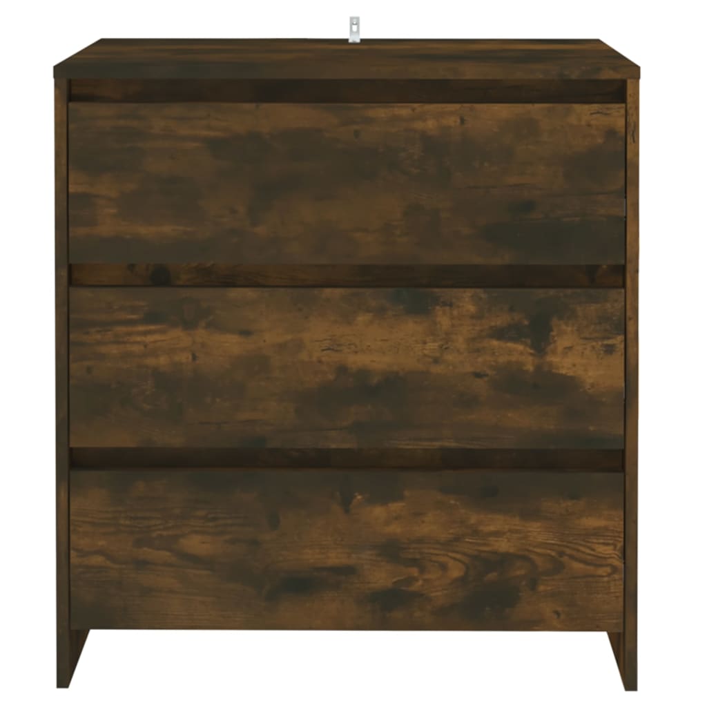 Komoda boja dimljenog hrasta 70x41x75 cm od konstruiranog drva