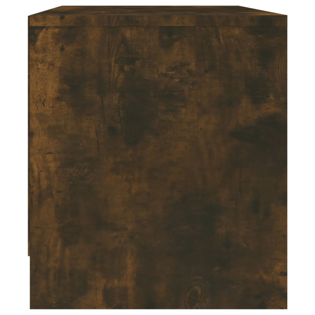 TV ormarić boja dimljenog hrasta 90x35x40 cm konstruirano drvo