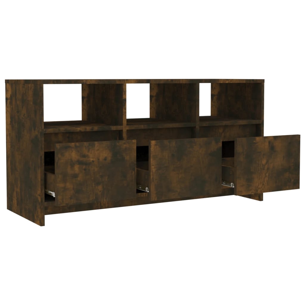 TV ormarić boja hrasta 102 x 37,5 x 52,5 cm konstruirano drvo