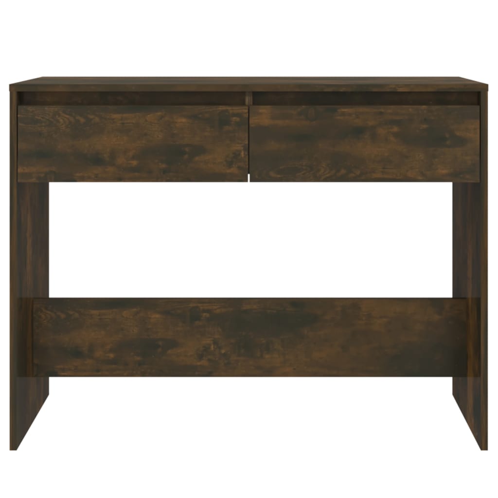 Konzolni stol boja hrasta 100x35x76,5 cm od konstruiranog drva