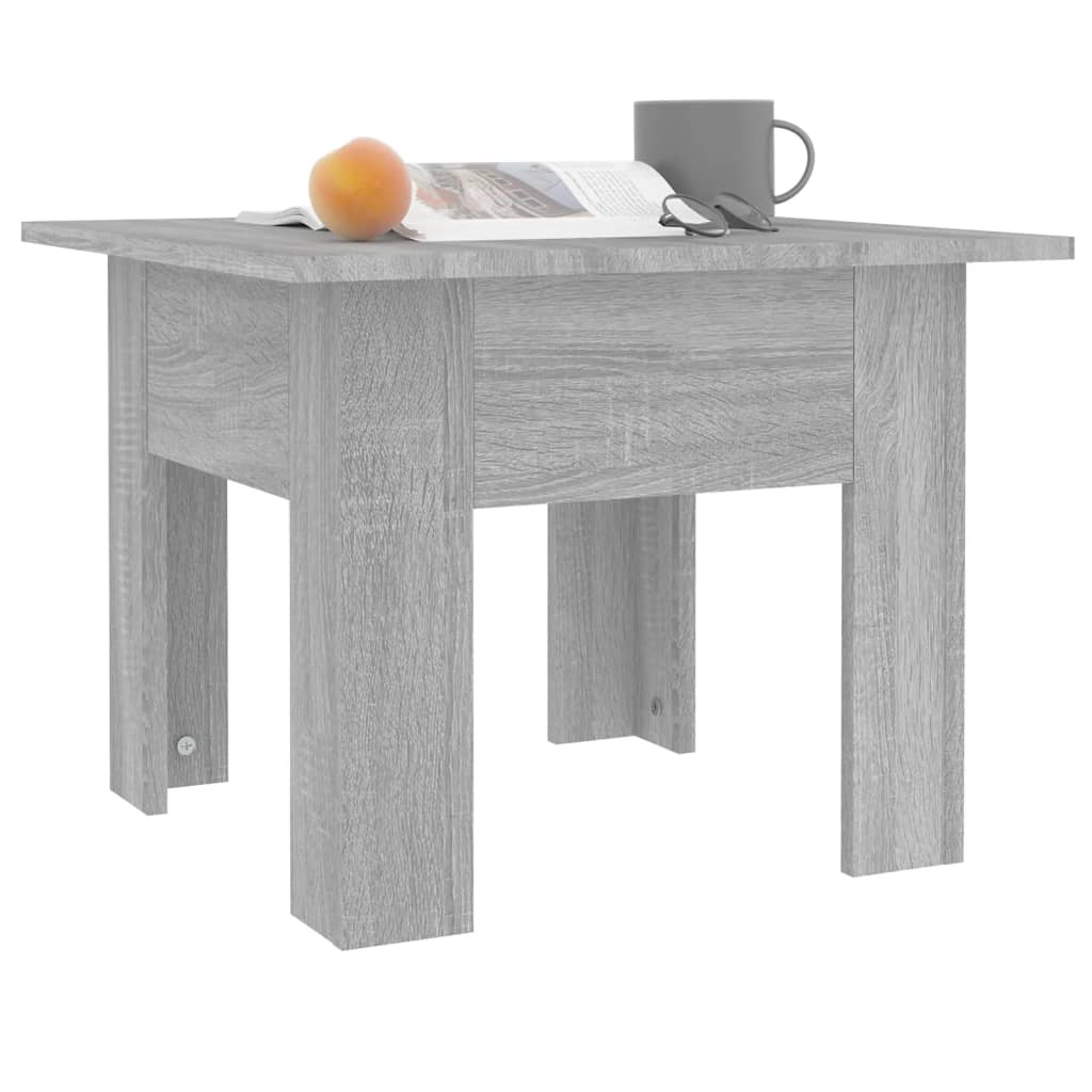 Stolić za kavu sivi hrast sonoma 55 x 55 x 42 cm od iverice