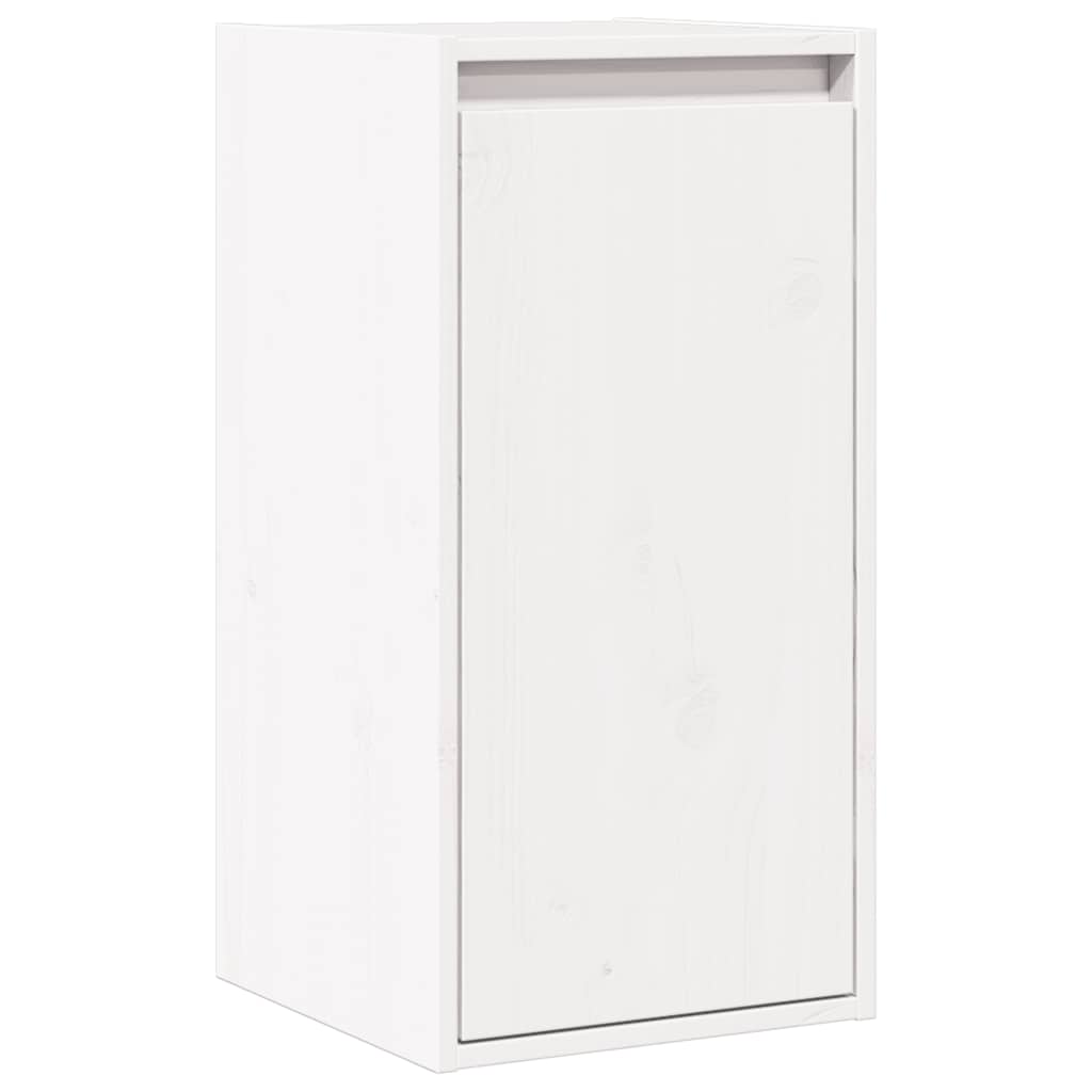Zidni ormarići 2 kom bijeli 30 x 30 x 60 cm od masivne borovine