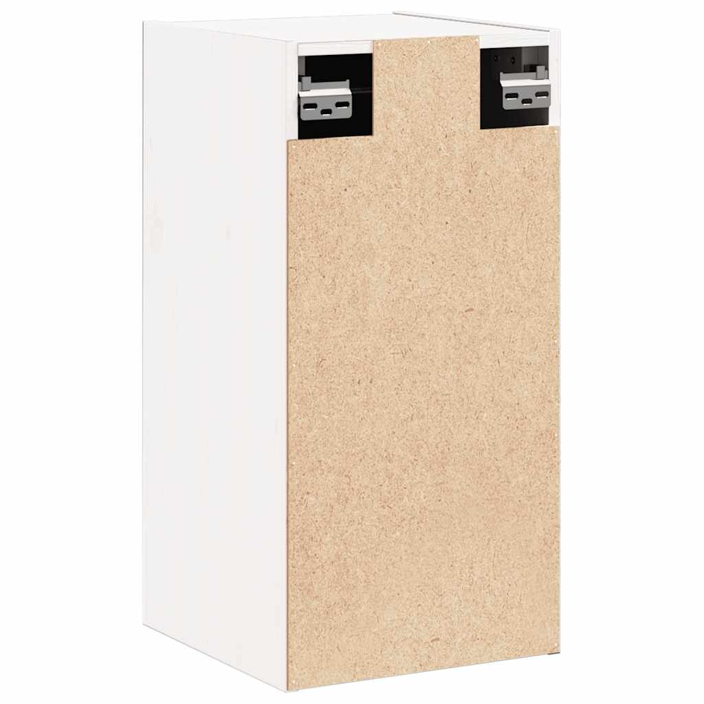 Zidni ormarići 2 kom bijeli 30 x 30 x 60 cm od masivne borovine