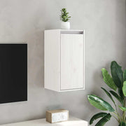 Zidni ormarići 2 kom bijeli 30 x 30 x 60 cm od masivne borovine