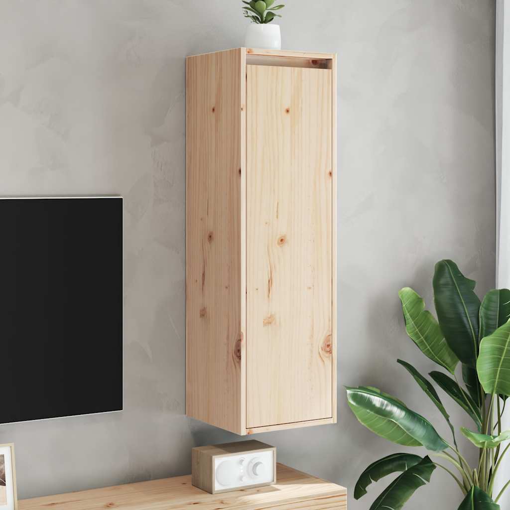 Zidni ormarići 2 kom 30 x 30 x 100 cm od masivne borovine