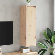 Zidni ormarići 2 kom 30 x 30 x 100 cm od masivne borovine