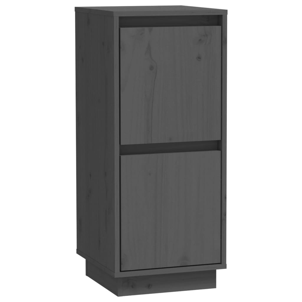 Komode 2 kom sive 31,5 x 34 x 75 cm od masivne borovine