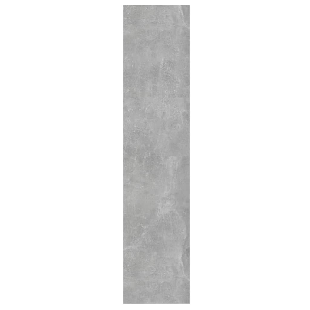 Ormarić za knjige / pregrada boja betona 60x30x135 cm drveni