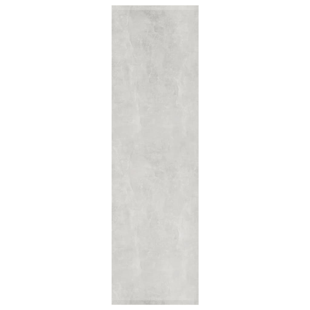 Ormarić za knjige / pregrada boja betona 80x30x103 cm drveni