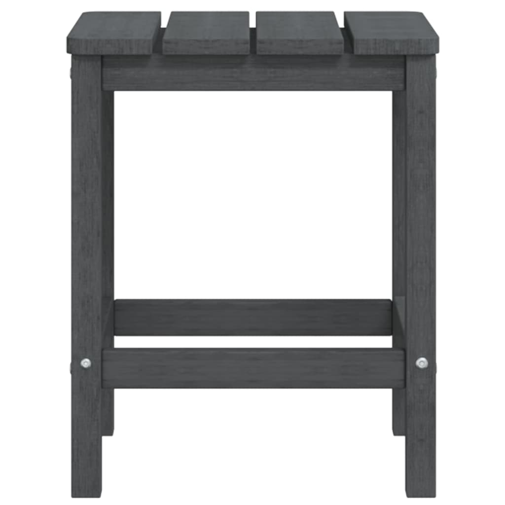 Vrtna stolica Adirondack sa stolićem HDPE antracit