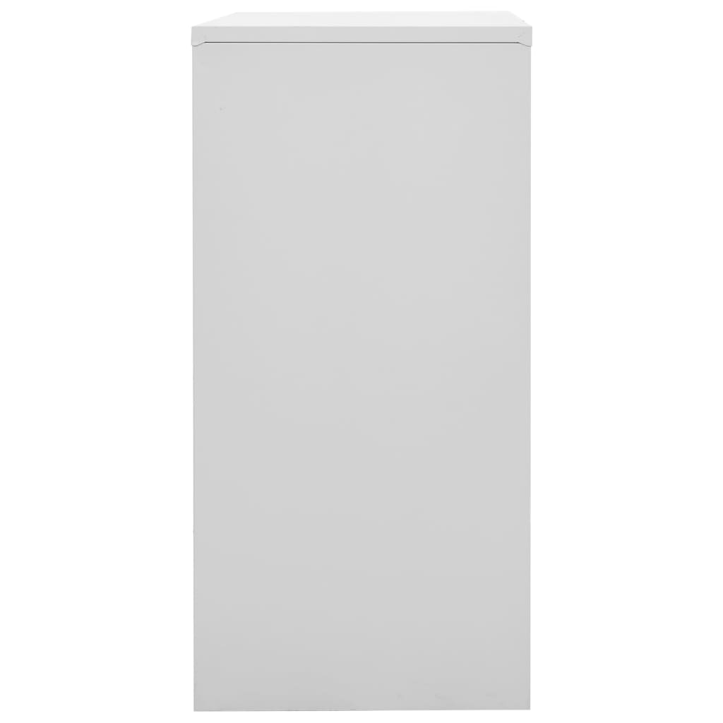 Ormarići s ključem 2 kom svjetlosivi/plavi 90x45x92,5 cm čelik