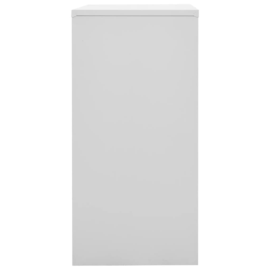 Ormarići s ključem 5 kom svjetlosivi/zeleni 90x45x92,5 cm čelik