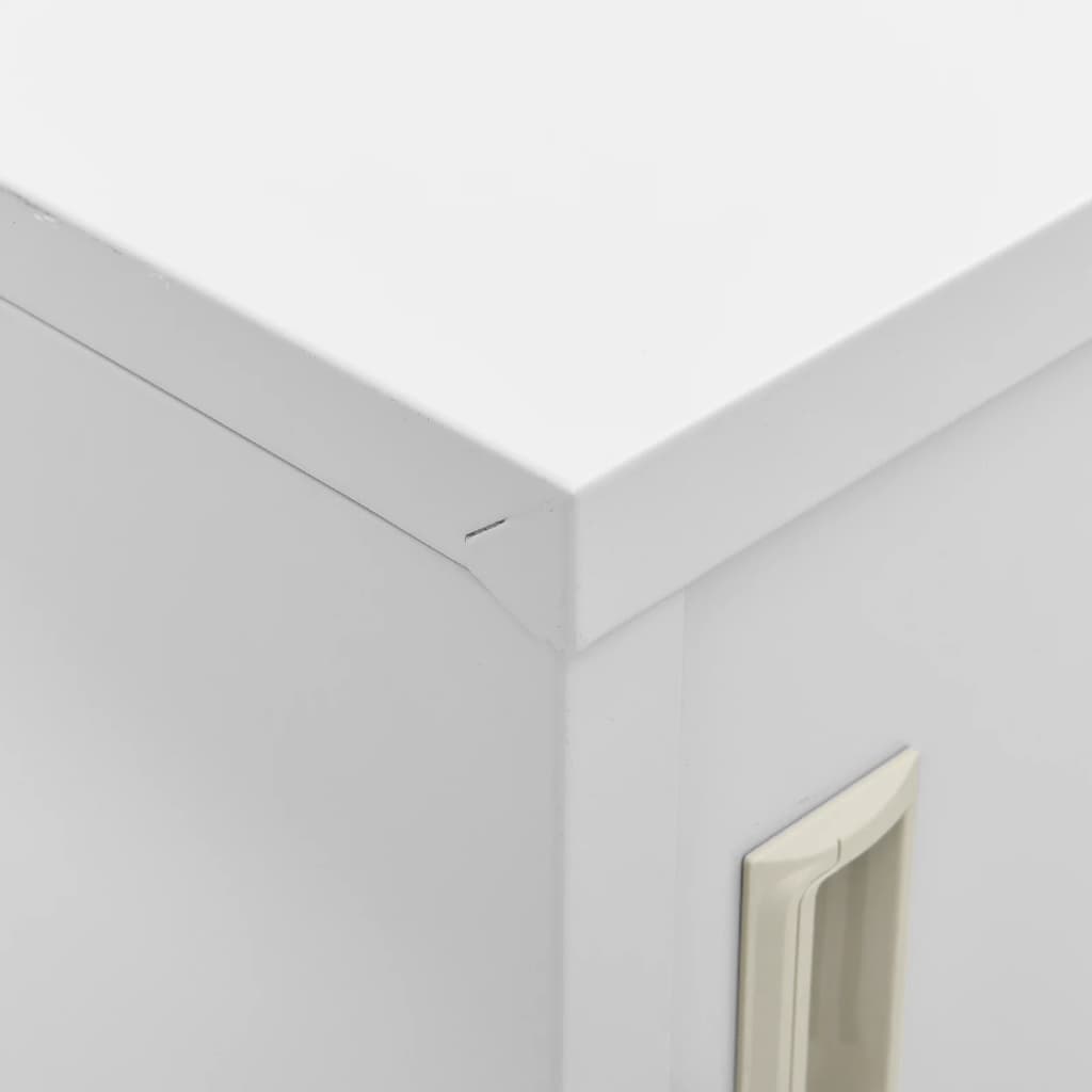 Ormarići s ključem 5 kom svjetlosivi 90 x 45 x 92,5 cm čelični