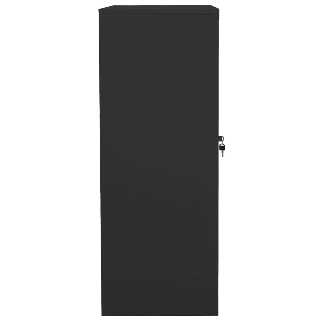 Uredski ormarić sa sadilicom antracit 90 x 40 x 128 cm čelični