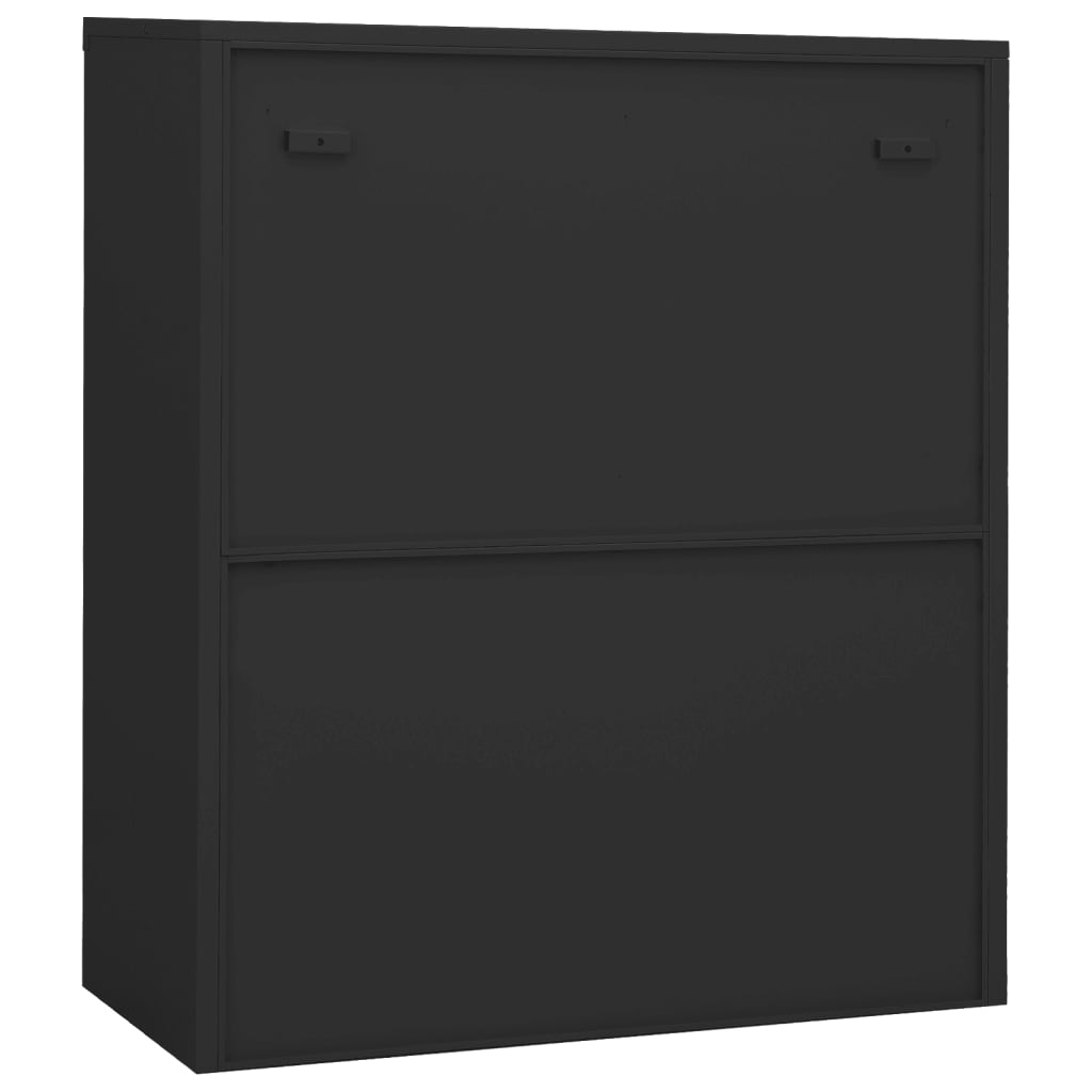 Uredski ormarić sa sadilicom antracit 90 x 40 x 128 cm čelični