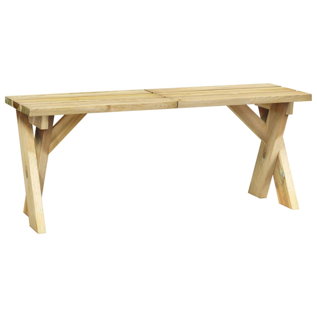 Vrtna klupa 110 cm od impregnirane borovine