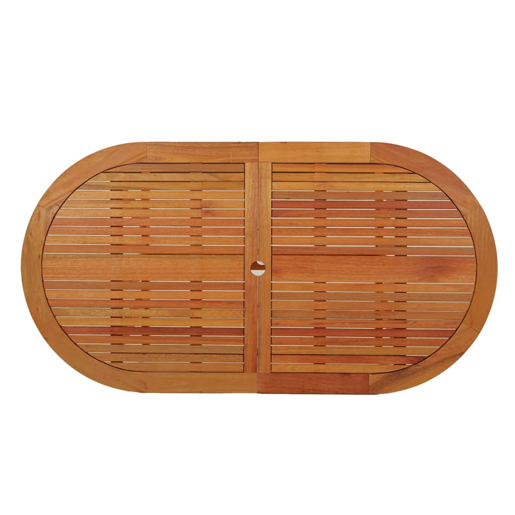 Vrtni stol 160 x 85 x 75 cm od masivnog drva eukaliptusa