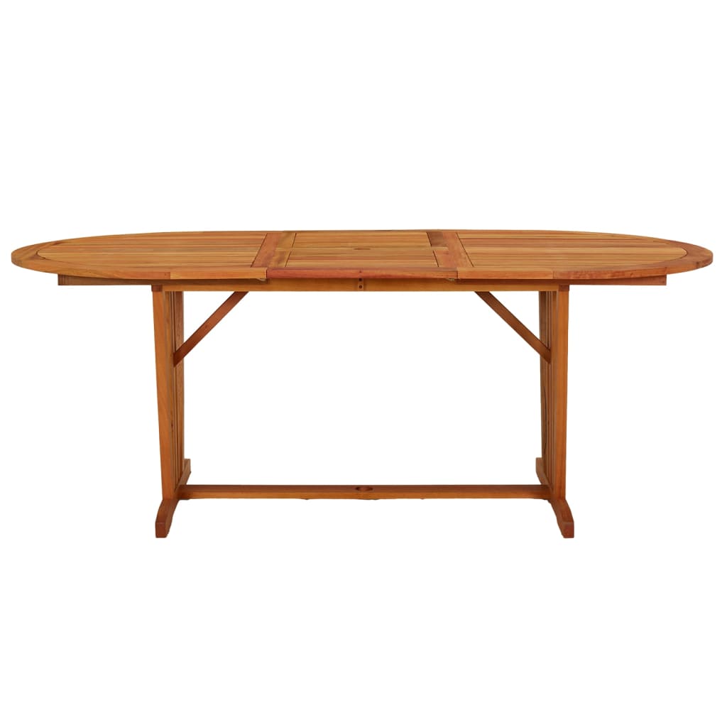 Vrtni stol 200 x 100 x 75 cm od masivnog drva eukaliptusa