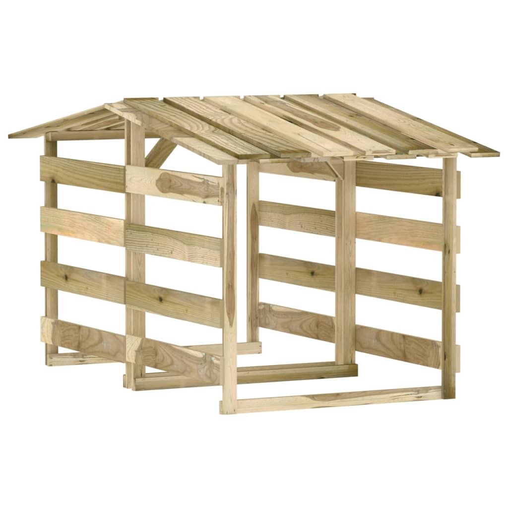 Pergole s krovom 2 kom 100 x 90 x 100 cm impregnirana borovina
