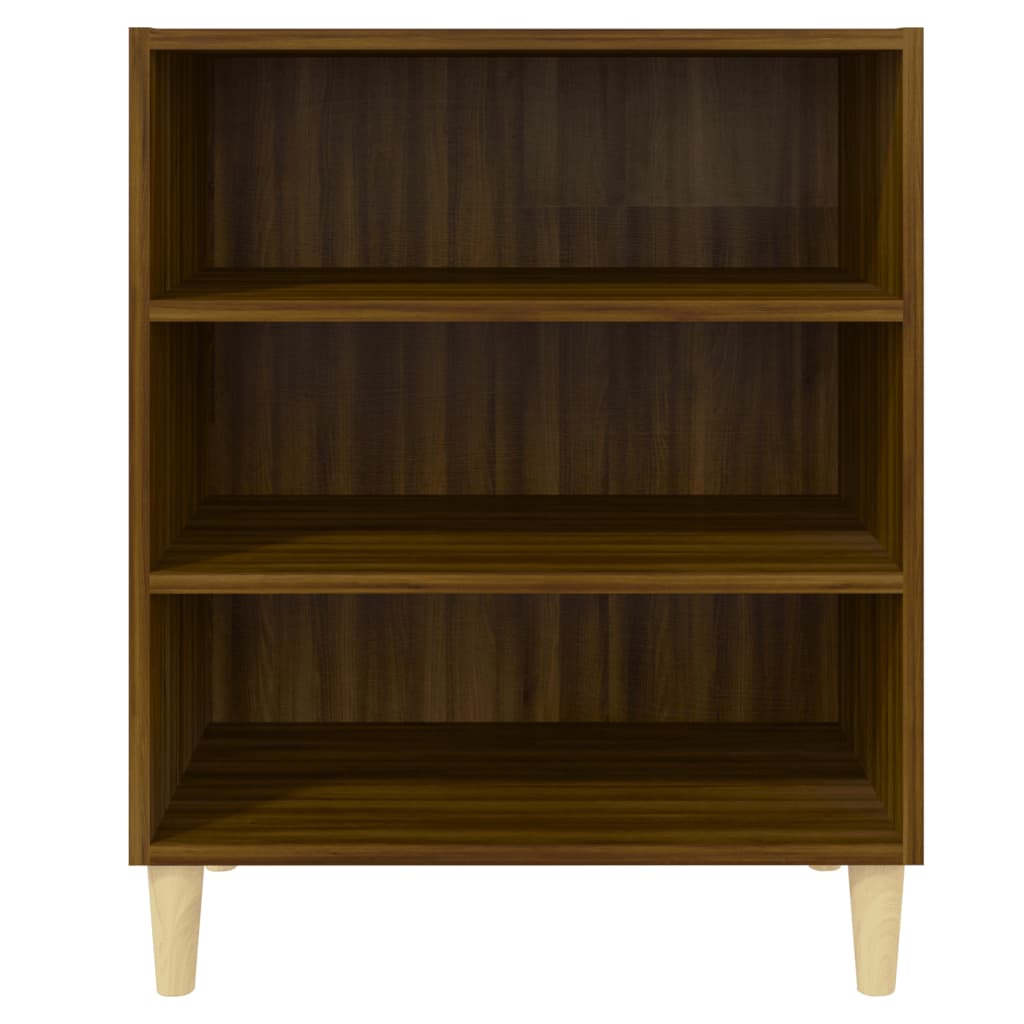 Komoda boja smeđeg hrasta 57 x 35 x 70 cm od konstruiranog drva