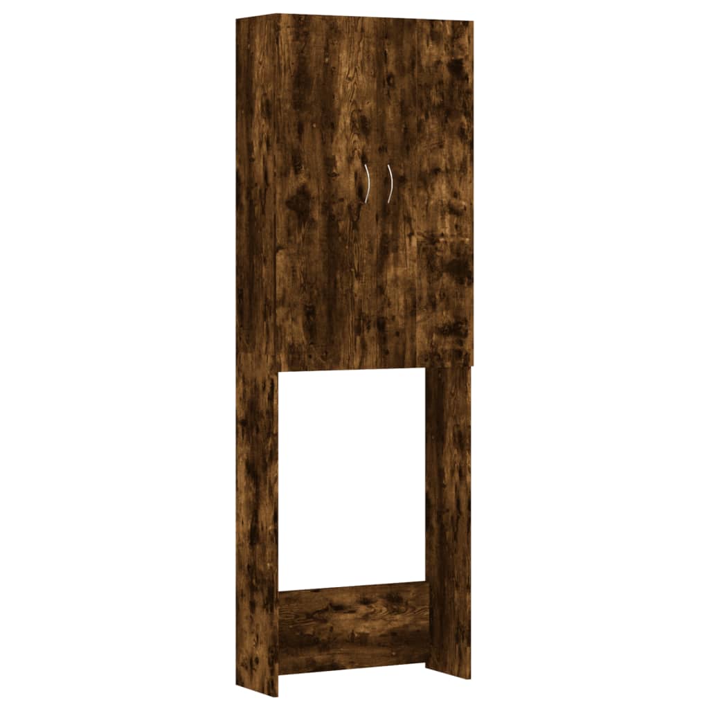 Ormarić za perilicu rublja boja dimljenog hrasta 64x25,5x190 cm