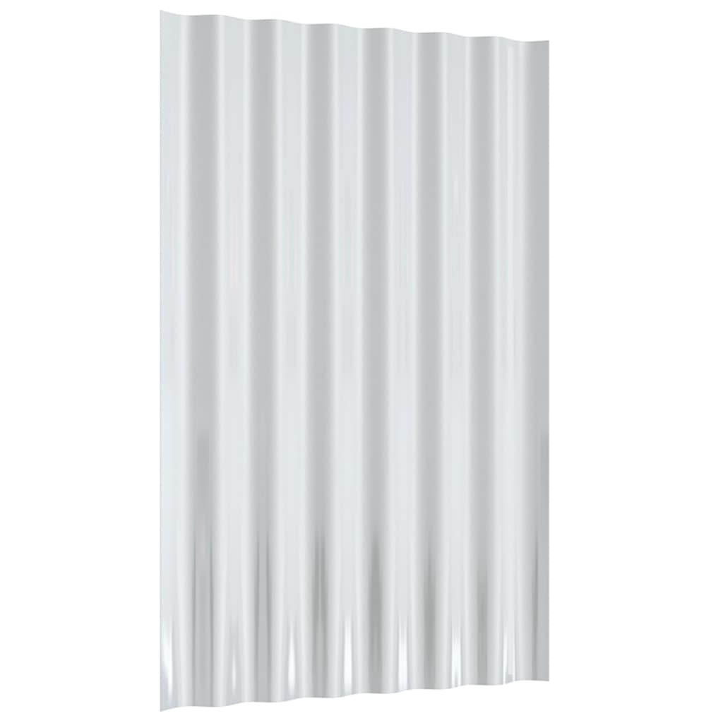 Krovni paneli 12 kom pocinčani čelik antracit 60x36 cm