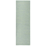 Vanjski tepih ravnog tkanja 80 x 250 cm tirkizni