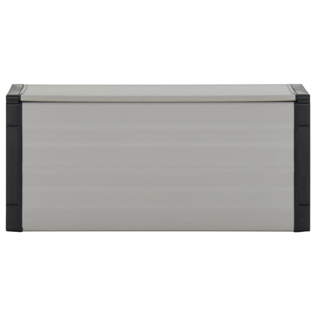 Vrtna košara za otpad siva 85 x 34 x 40 cm