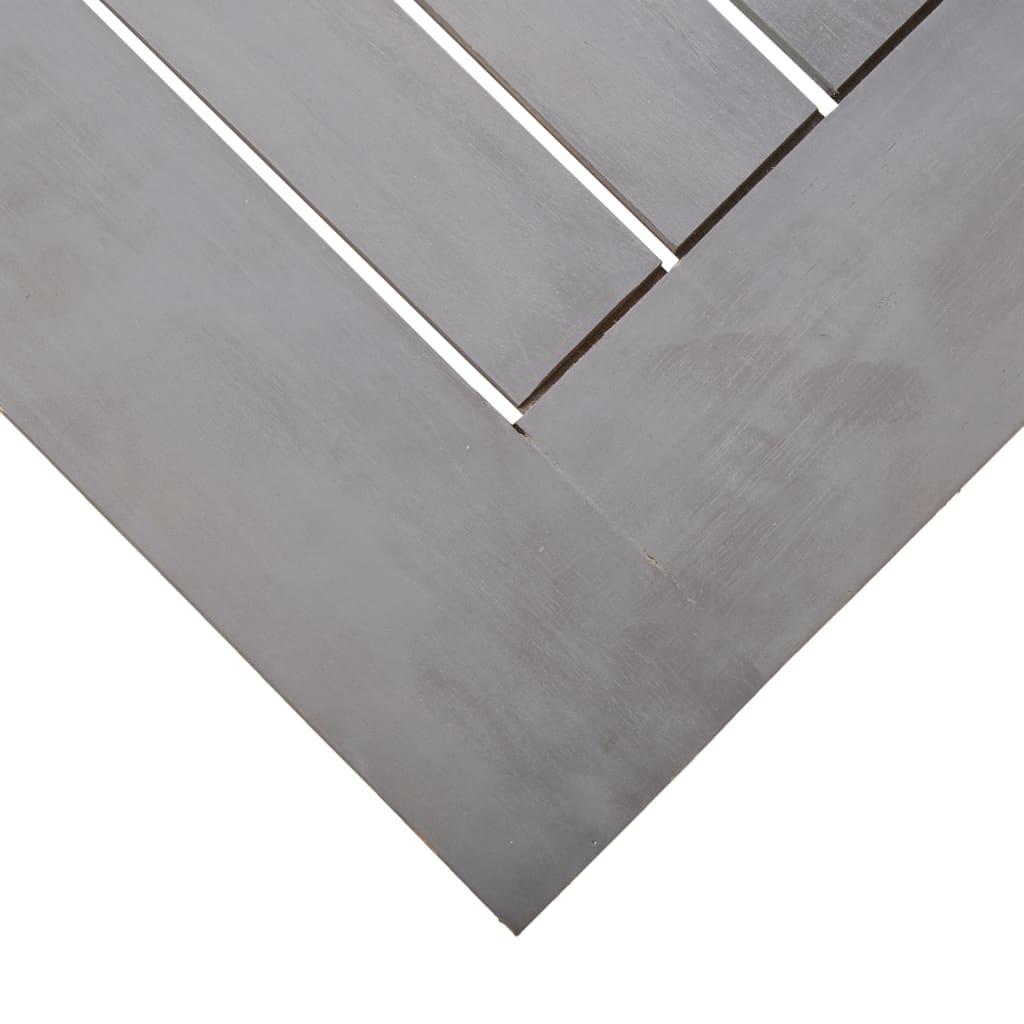 Vrtni stol sivi 200 x 100 x 75 cm od masivnog bagremovog drva