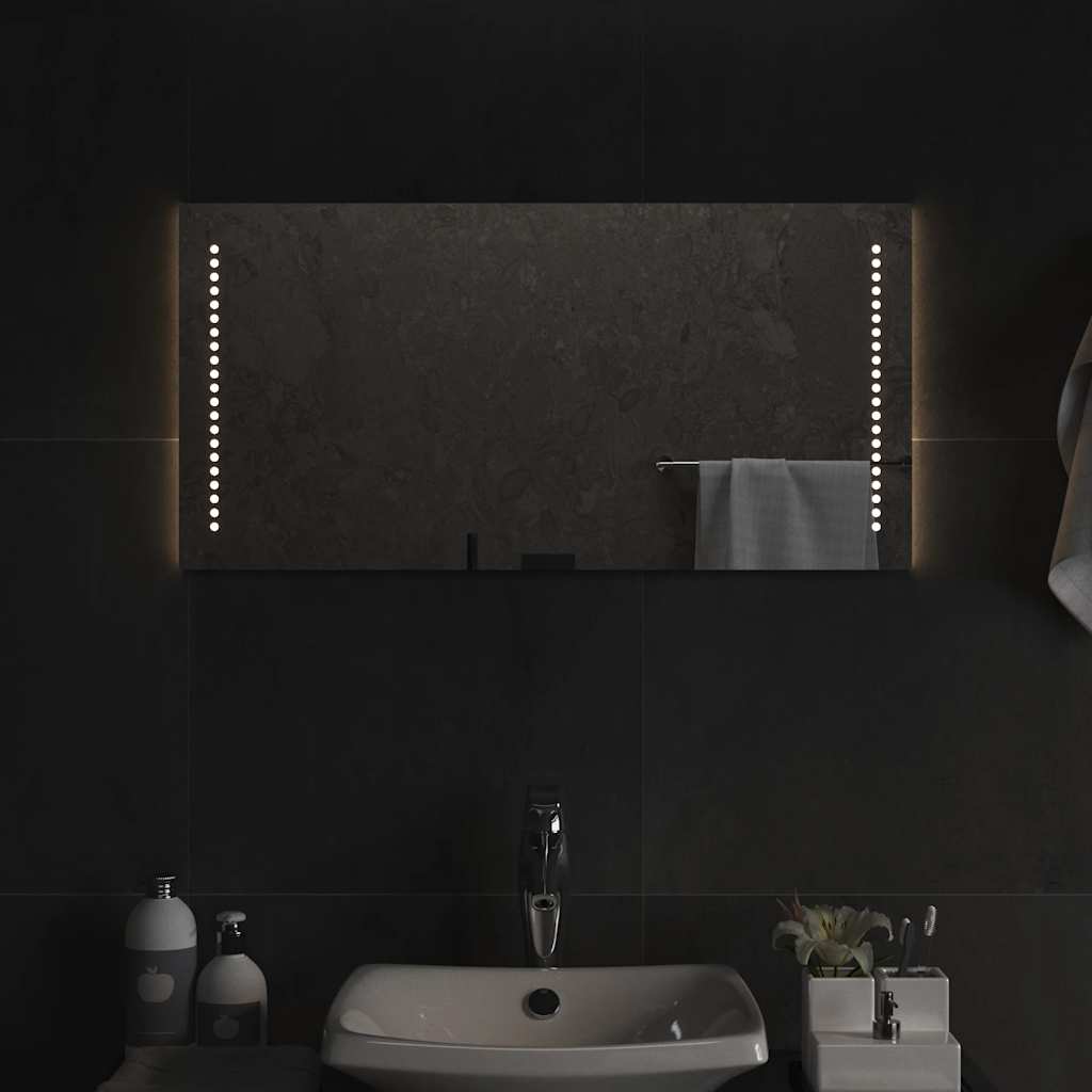LED kupaonsko ogledalo 80x40 cm