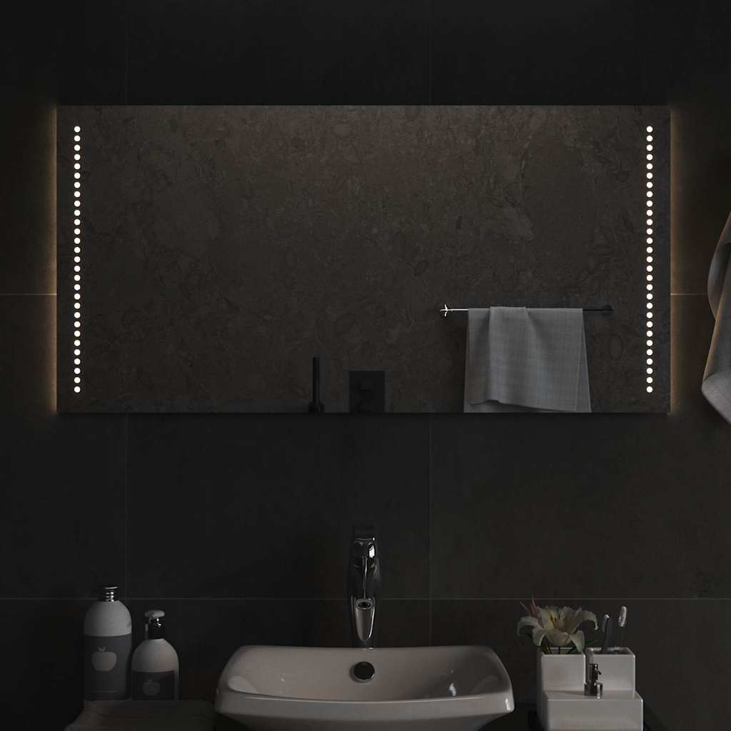 LED kupaonsko ogledalo 100x50 cm