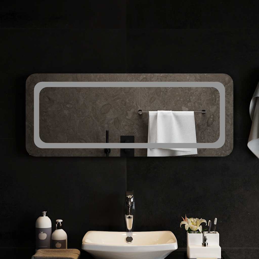 LED kupaonsko ogledalo 100x40 cm