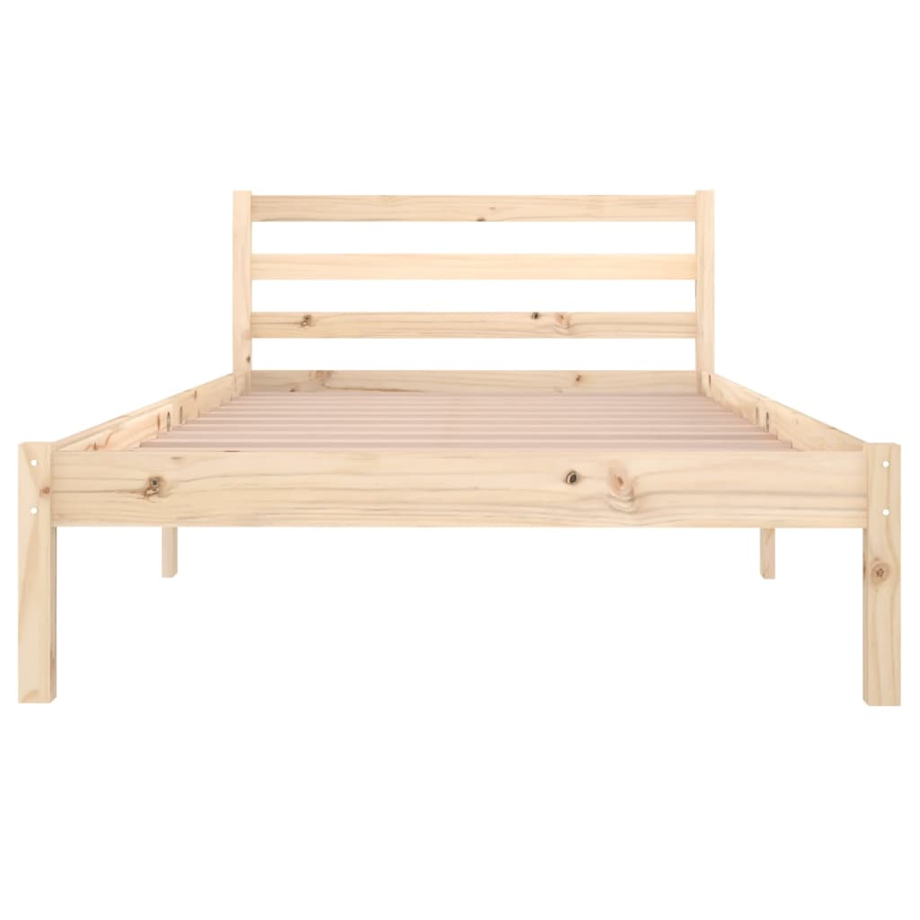 Okvir za krevet od masivne borovine 100 x 200 cm