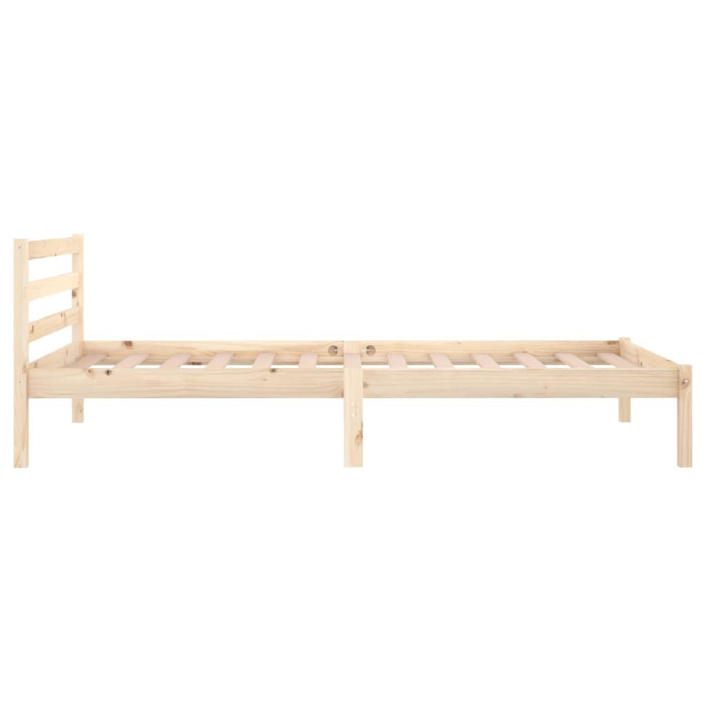 Okvir za krevet od masivne borovine 100 x 200 cm