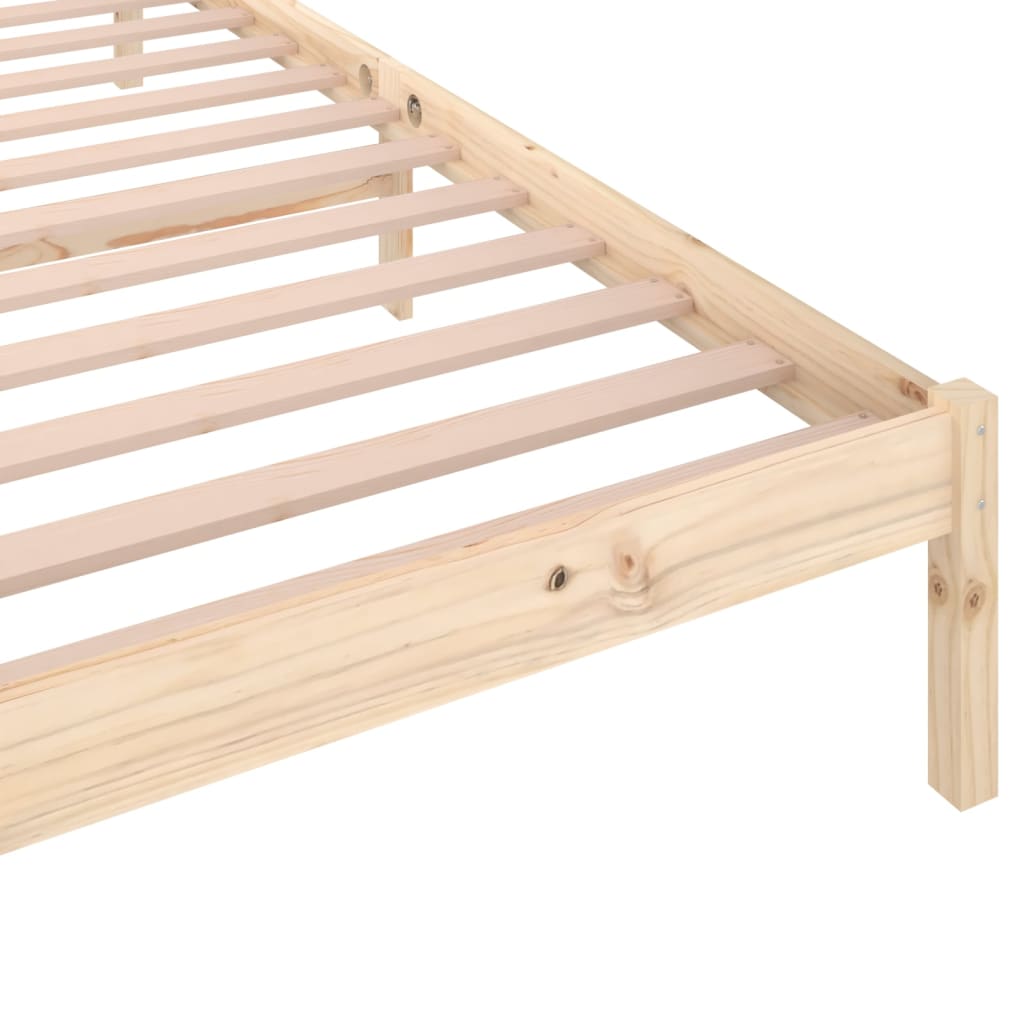 Okvir za krevet od masivne borovine 100 x 200 cm