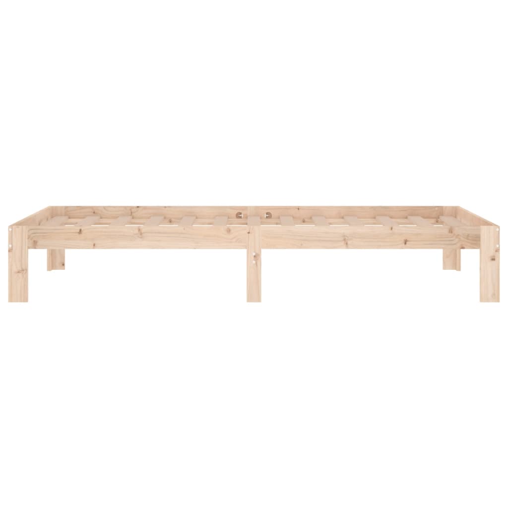 Okvir za krevet od masivnog drva 90 x 190 cm jednokrevetni
