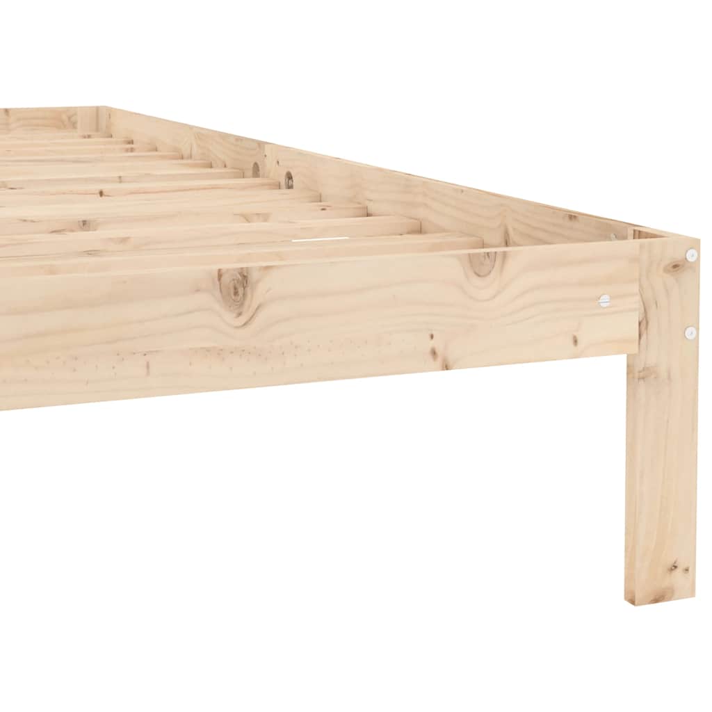 Okvir za krevet od masivne borovine 90 x 200 cm