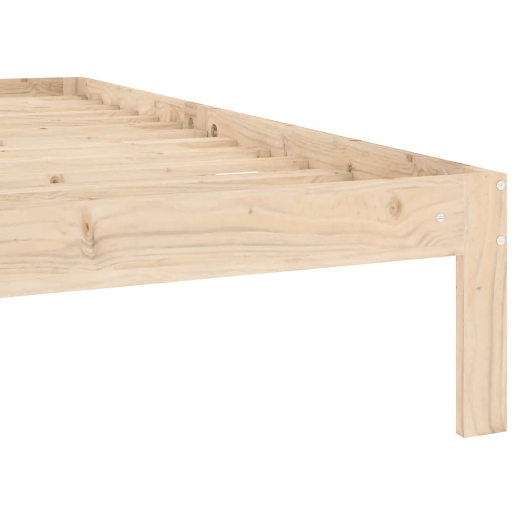 Okvir za krevet od masivne borovine 100 x 200 cm