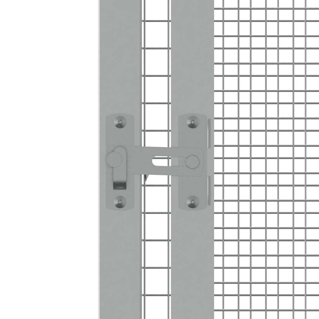 Kavez za ptice antracit 213,5x217,5x211,5 cm pocinčani čelik