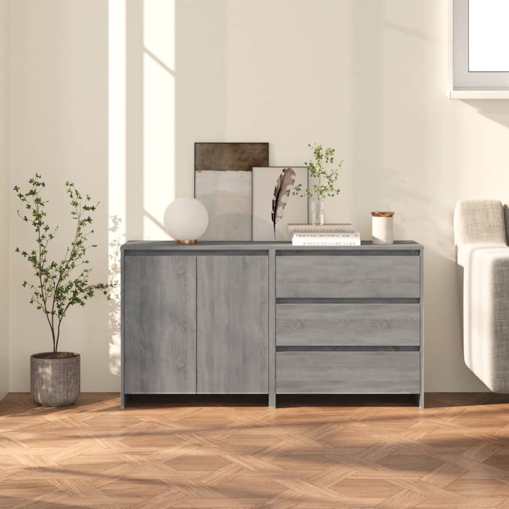 Kreveta s ladicama 2 pcs Crna 70 x 41 x 75 cm Konstruirano drvo