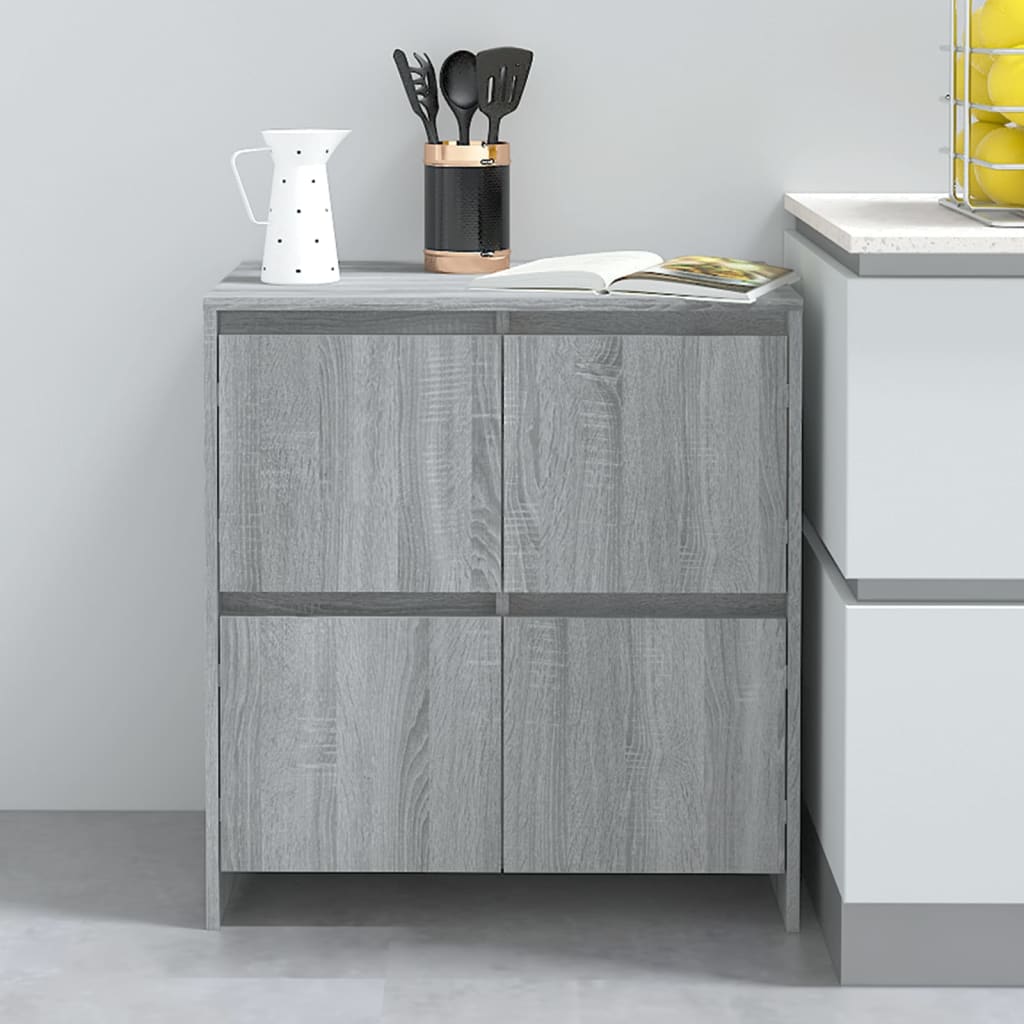 Komode 2 kom boja hrasta sonome 70x41x75 cm konstruirano drvo