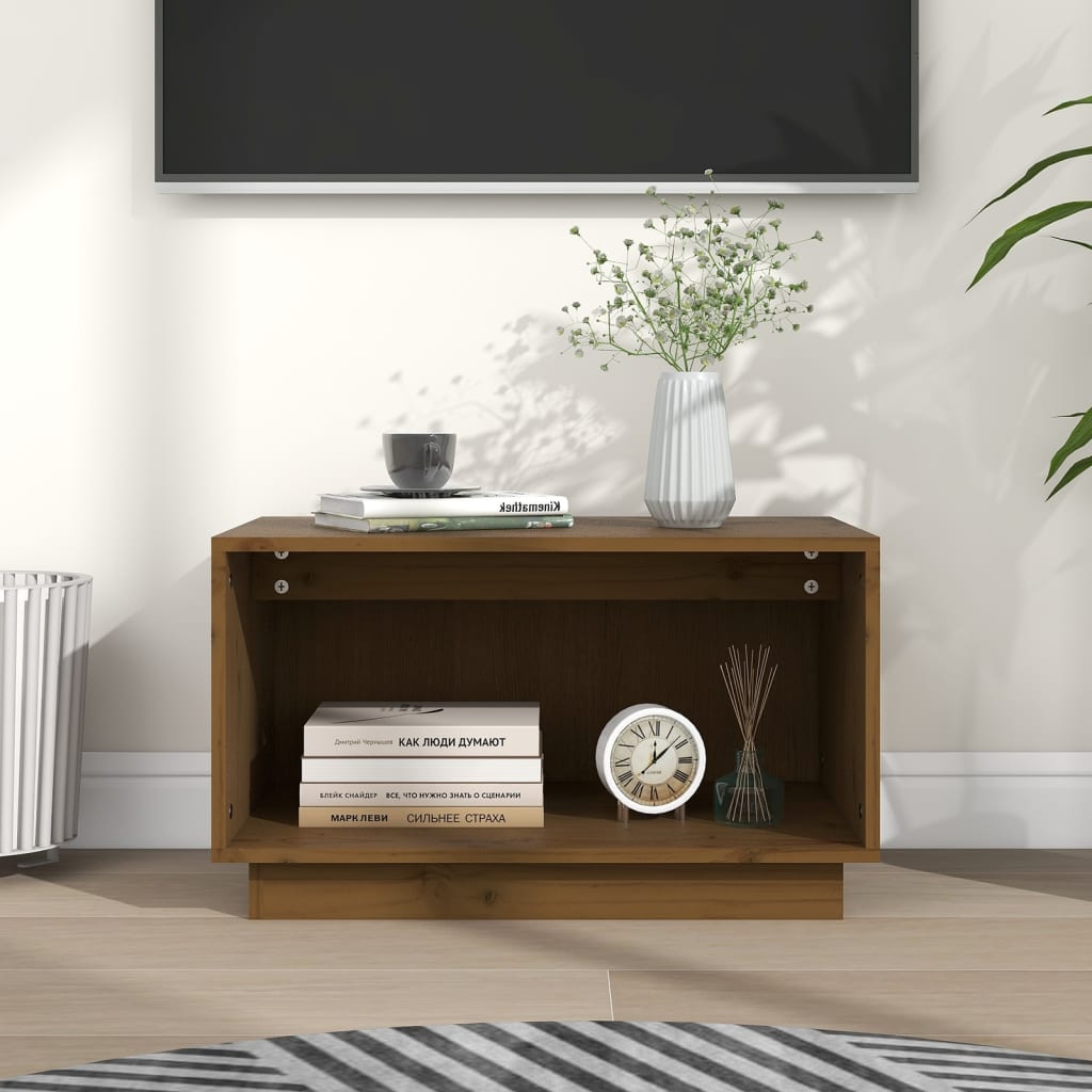 TV ormarić 60 x 35 x 35 cm od masivne borovine