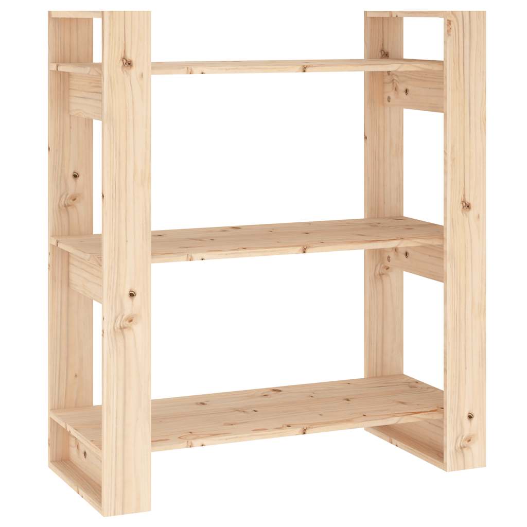 Ormar za knjige/Pregrada za sobu 80x35x91 cm Masivno drvo Bor