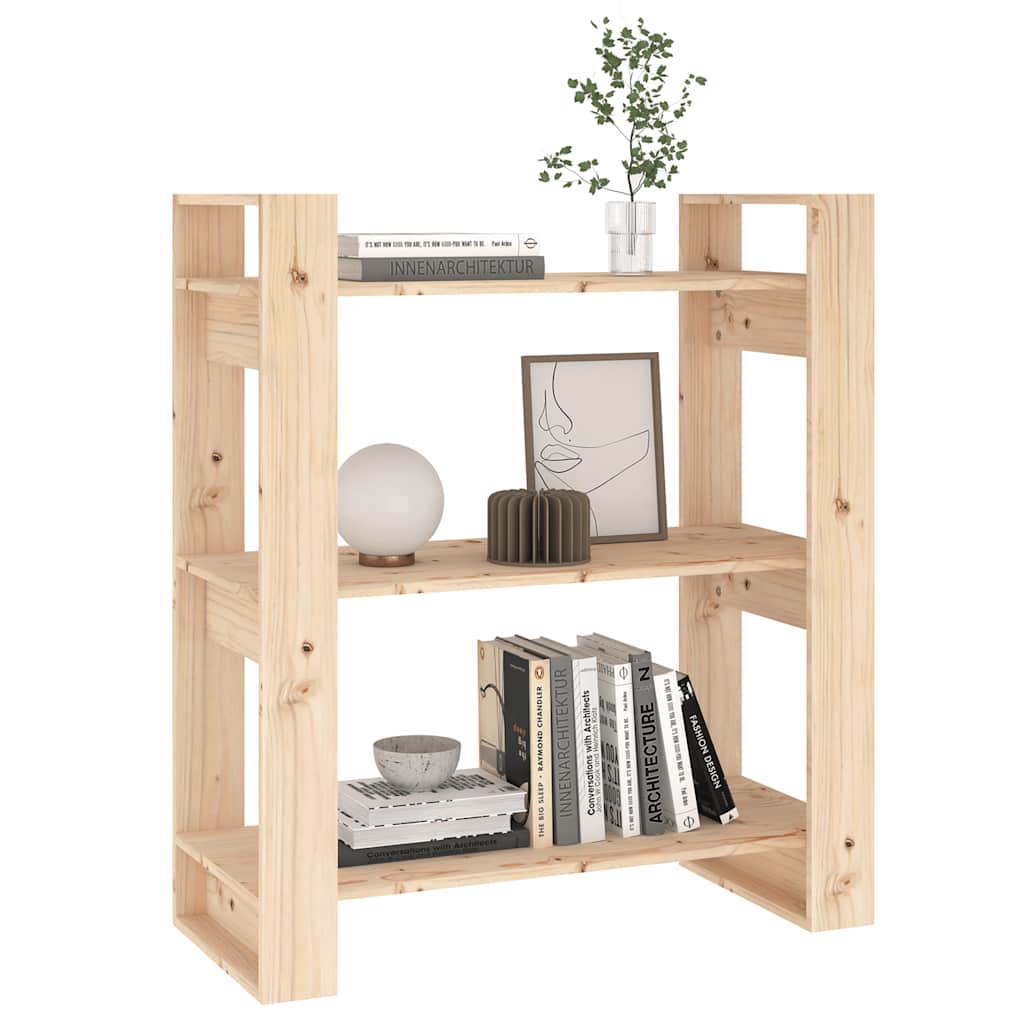 Ormar za knjige/Pregrada za sobu 80x35x91 cm Masivno drvo Bor