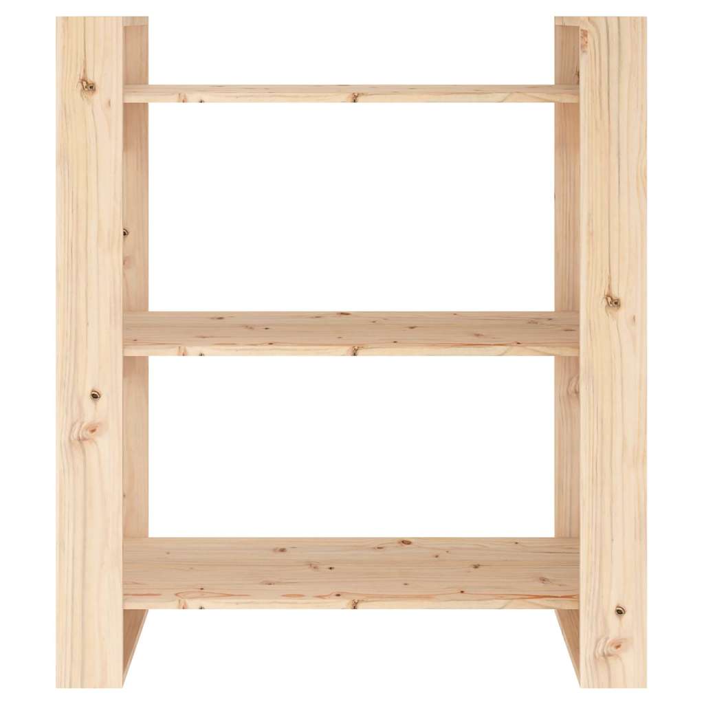 Ormar za knjige/Pregrada za sobu 80x35x91 cm Masivno drvo Bor