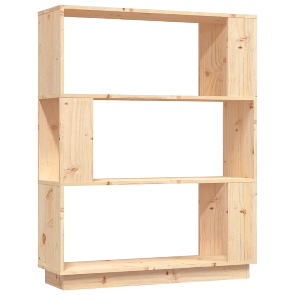 Ormarić za knjige / pregrada 80x25x101 cm od borovine