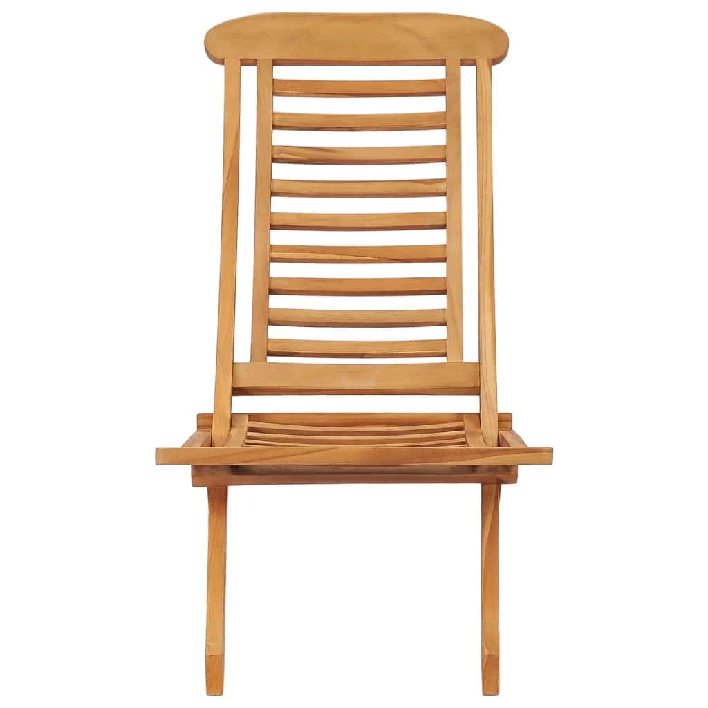 Sklopiva vrtna stolica 50 x 90 x 69 cm od masivne tikovine