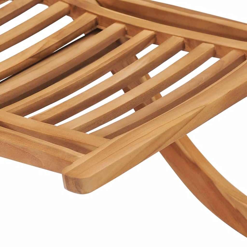 Sklopiva vrtna stolica 50 x 90 x 69 cm od masivne tikovine