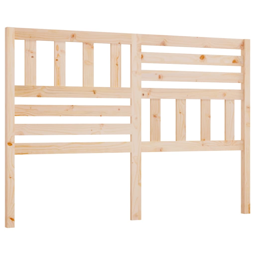 Uzglavlje za krevet 126 x 4 x 100 cm od masivne borovine