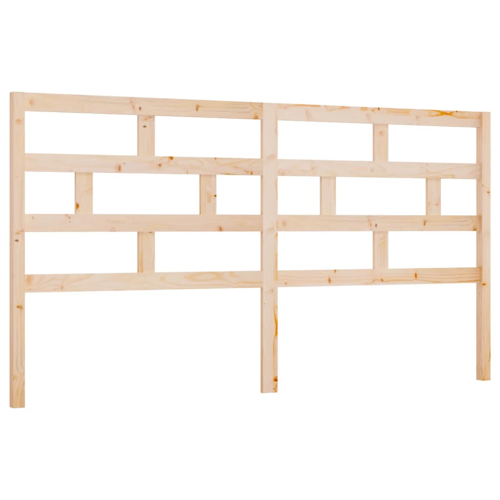 Uzglavlje za krevet 206 x 4 x 100 cm od masivne borovine